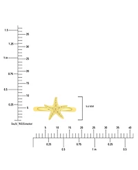 Roxy Waterproof Yellow Starfish Toe Ring