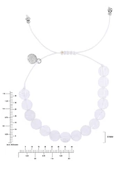 Roxy Waterproof Clear Quartz Adujustable Bracelet