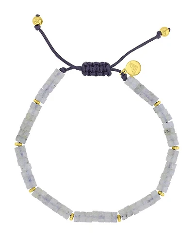 Roxy Waterproof Yellow Labradorite Adjustable Bracelet