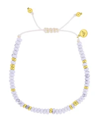 Roxy Waterproof Yellow Grey Turquoise White Marble Adjustable Bracelet