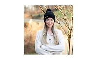 Headbands of Hope Women's Cable Knit Pom-Pom Beanie - Black