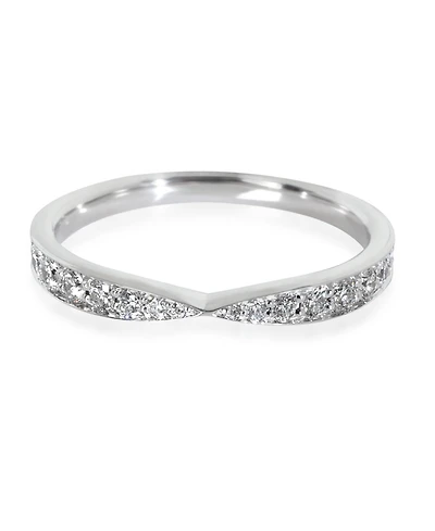 Tiffany & Co. Platinum Diamond Harmony Band