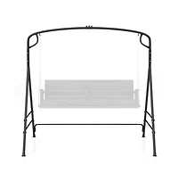 Outdoor Metal Swing Frame with Extra Side Bars