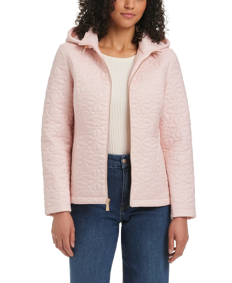 kate Spade new york Women's Short Flower Quilt