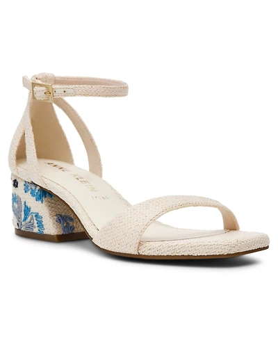 Anne Klein Women's Mia-e Square Toe Sandals