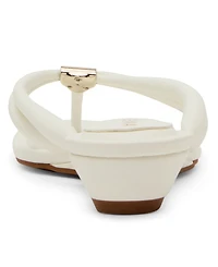 Anne Klein Women's Bari Slip-On Wedge Sandals