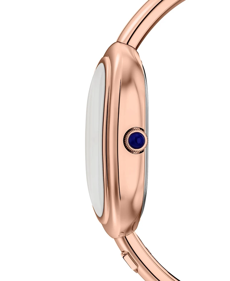 Fossil Women's Sloan Three-Hand Rose Gold-Tone Stainless Steel Watch, 24mm