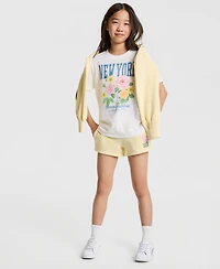 abercrombie kids Girls' Elastic Waistband Shorts