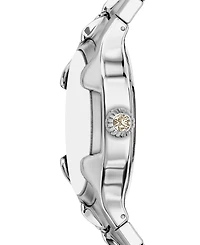 Diesel Women's Vert Quartz Three-Hand Silver Stainless Steel Watch, 32mm