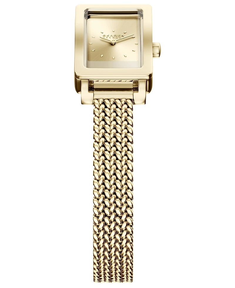 Skagen Women's Hagen Micro Quartz Two-Hand Gold Stainless Steel Watch, 31mm