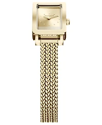 Skagen Women's Hagen Micro Quartz Two-Hand Gold Stainless Steel Watch, 31mm