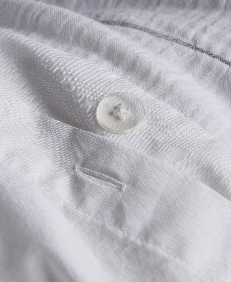 Oake Haven Striped Shadow 3-Pc. Comforter Set, King, Macy's Exclusive