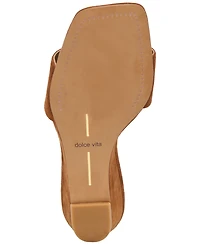 Dolce Vita Women's Qaily Slip-On Dressy Wedge Sandals