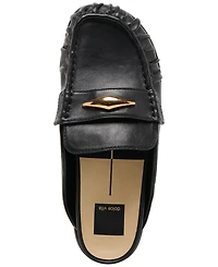 Dolce Vita Women's Jordero Buckle Tailored Flat Mules