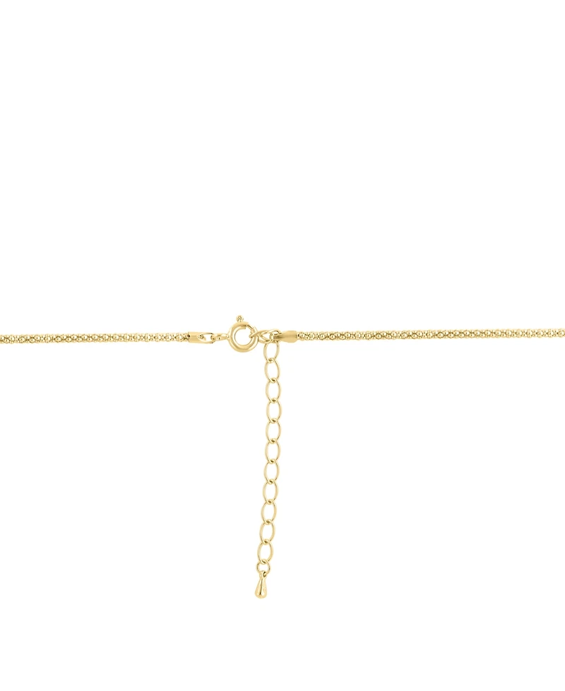 Effy Collection Freshwater Pearl (14.5mm) Necklace in Gold Over Sterling Silver