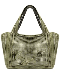 Arezzo Isla Medium Snap-Button Shopping Bag
