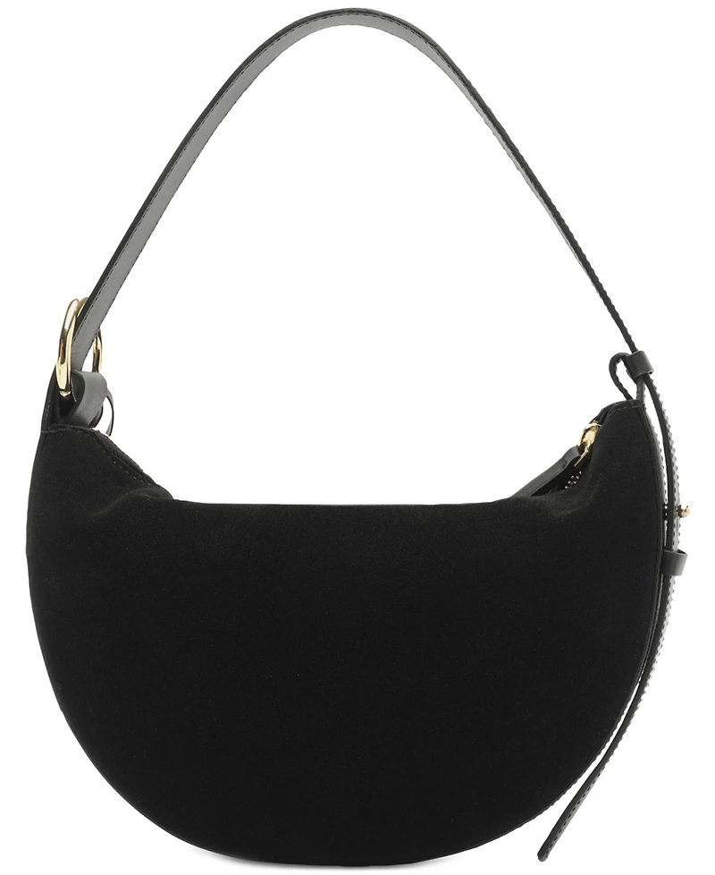 Arezzo Simone Medium Suede Shoulder Handbag