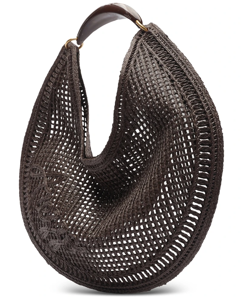 Arezzo Isla Medium Snap-Button Shoulder Bag