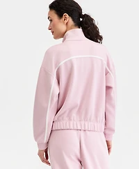 Id Ideology Women's Butter Soft Funnel-Neck Full-Zip Jacket, Macy's Exclusive