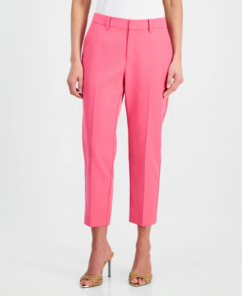 I.n.c. International Concepts Petite Mid-Rise Slim Trousers, Exclusively at Macy's