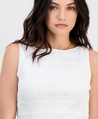 And Now This Women's Smocked Peplum Top, Macy's Exclusive