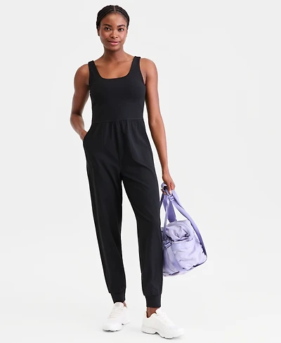 Id Ideology Women's Studio Jogger Jumpsuit, Macy's Exclusive