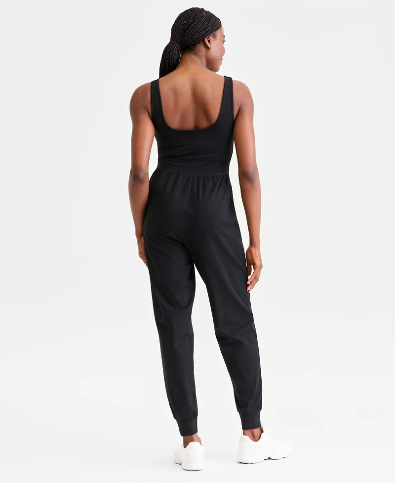 Id Ideology Women's Studio Jogger Jumpsuit, Macy's Exclusive