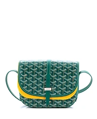 Pre-Owned Goyard Pm Belvedere Ii Messenger Bag Coated Canvas