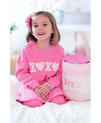 Bits & Bows Girls Xo Valentine's Day Hair Bow