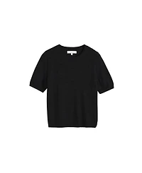 Chinti & Parker Women's Pure Merino Wool Short Sleeve Tee