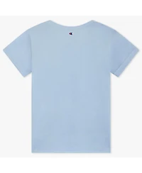 Champion Girls' 7-16 Tie-Front Crewneck T-Shirt