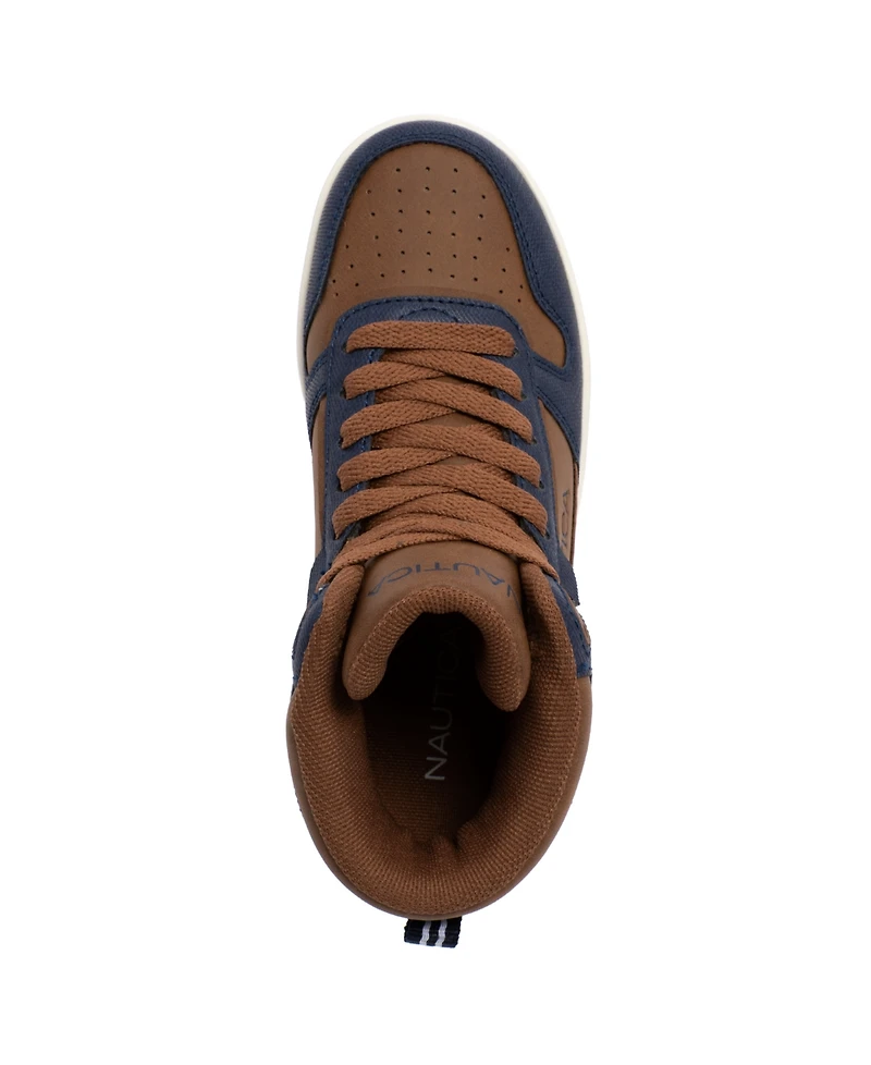Nautica Boys' Sirie Casual High-Top Sneakers