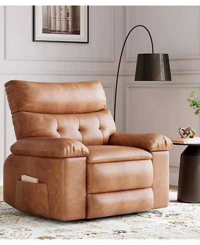 gaomon 27'' Oversized Massage Recliner Chair for Adults, Lounge with Vibrating and Heating