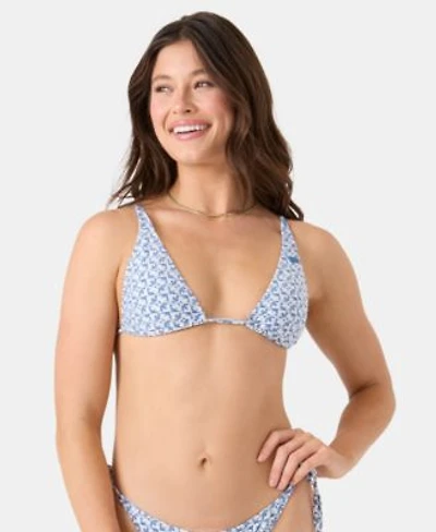 Roxy Juniors Hazy Dazy Built Up Triangle Bra Top Bottoms