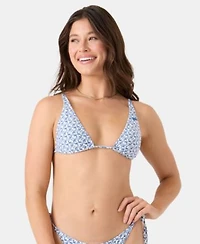 Roxy Juniors Hazy Dazy Built Up Triangle Bra Top Bottoms