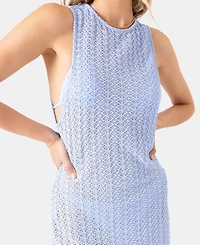 Roxy Women's Crochet Mini Cover-Up Dress