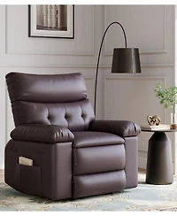 gaomon 27'' Oversized Massage Recliner Chair for Adults, Lounge with Vibrating and Heating