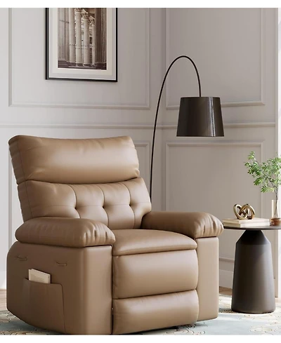 gaomon 27'' Oversized Massage Recliner Chair for Adults, Lounge with Vibrating and Heating