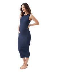 Ripe Maternity women's Noa Rib Knit Nursing Dress