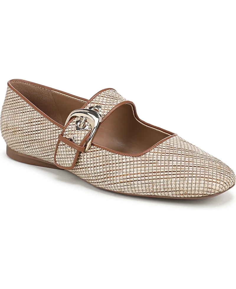 Naturalizer Women's Cosmic Square Toe Mary Jane Ballet Flats