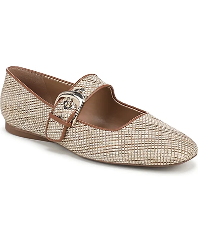 Naturalizer Women's Cosmic Square Toe Mary Jane Ballet Flats