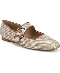 Naturalizer Women's Cosmic Square Toe Mary Jane Ballet Flats