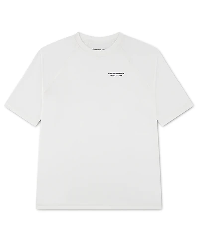 abercrombie kids Girls' Core Short-Sleeve Rashguard