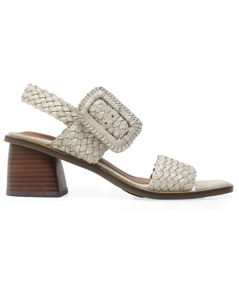 Gentle Souls Women's Madylyn Square Toe Sandals