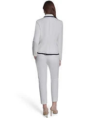 Tommy Hilfiger Women's One-Button Framed Blazer