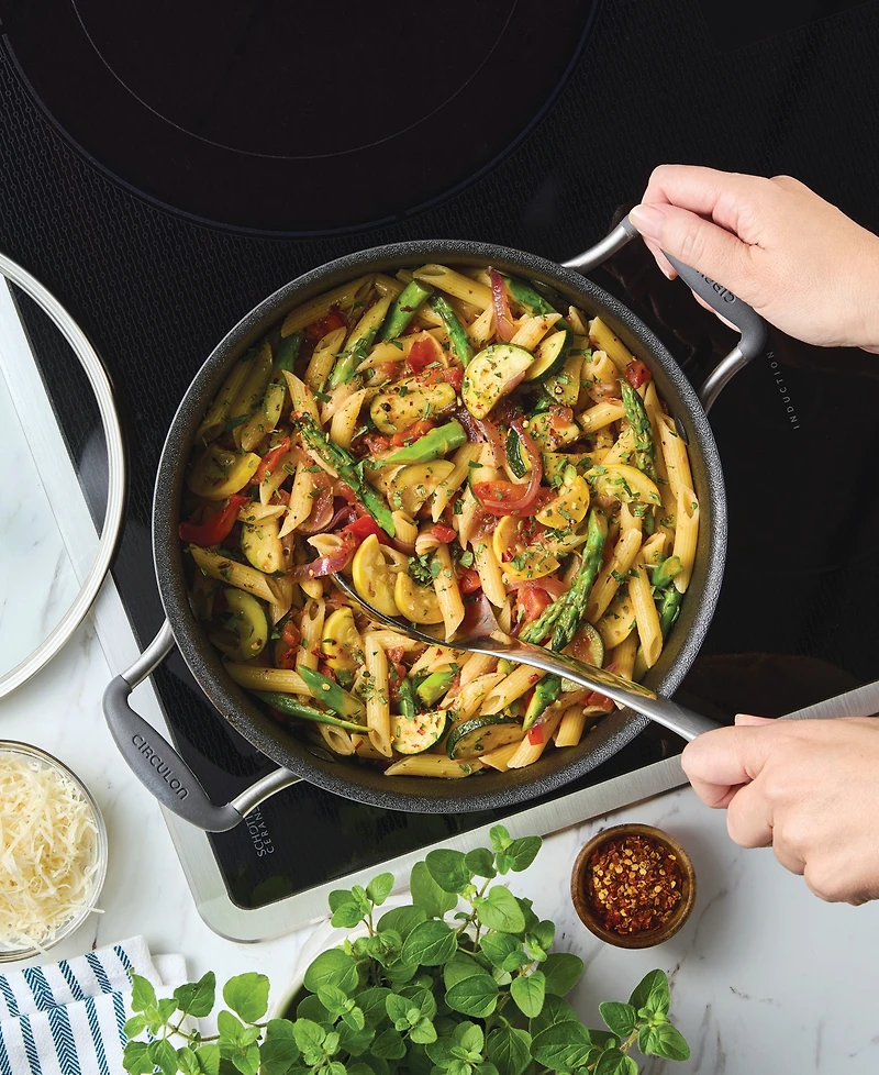 Circulon A1 Series ScratchDefense Aluminum 5-Quart Dutch Oven with Lid