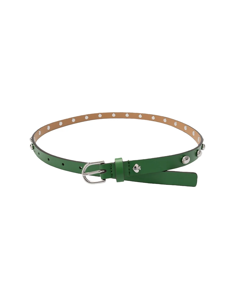 kate spade new york Metallic Studded Belt