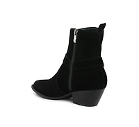 Jockey Harness Detail Ankle Boots