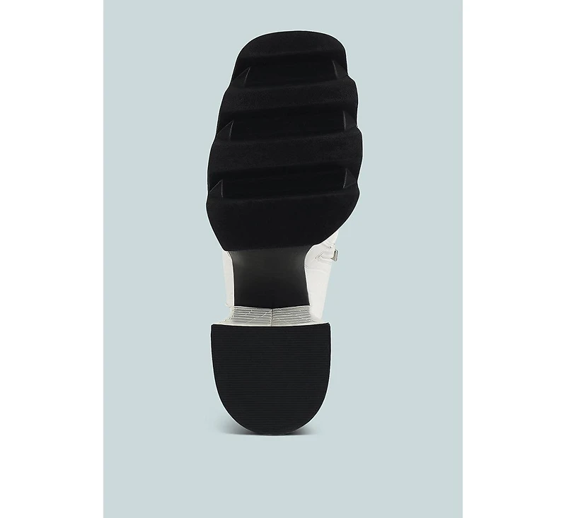 Boogie High Platform Lace Up Boots