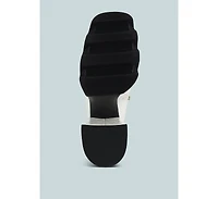 Boogie High Platform Lace Up Boots